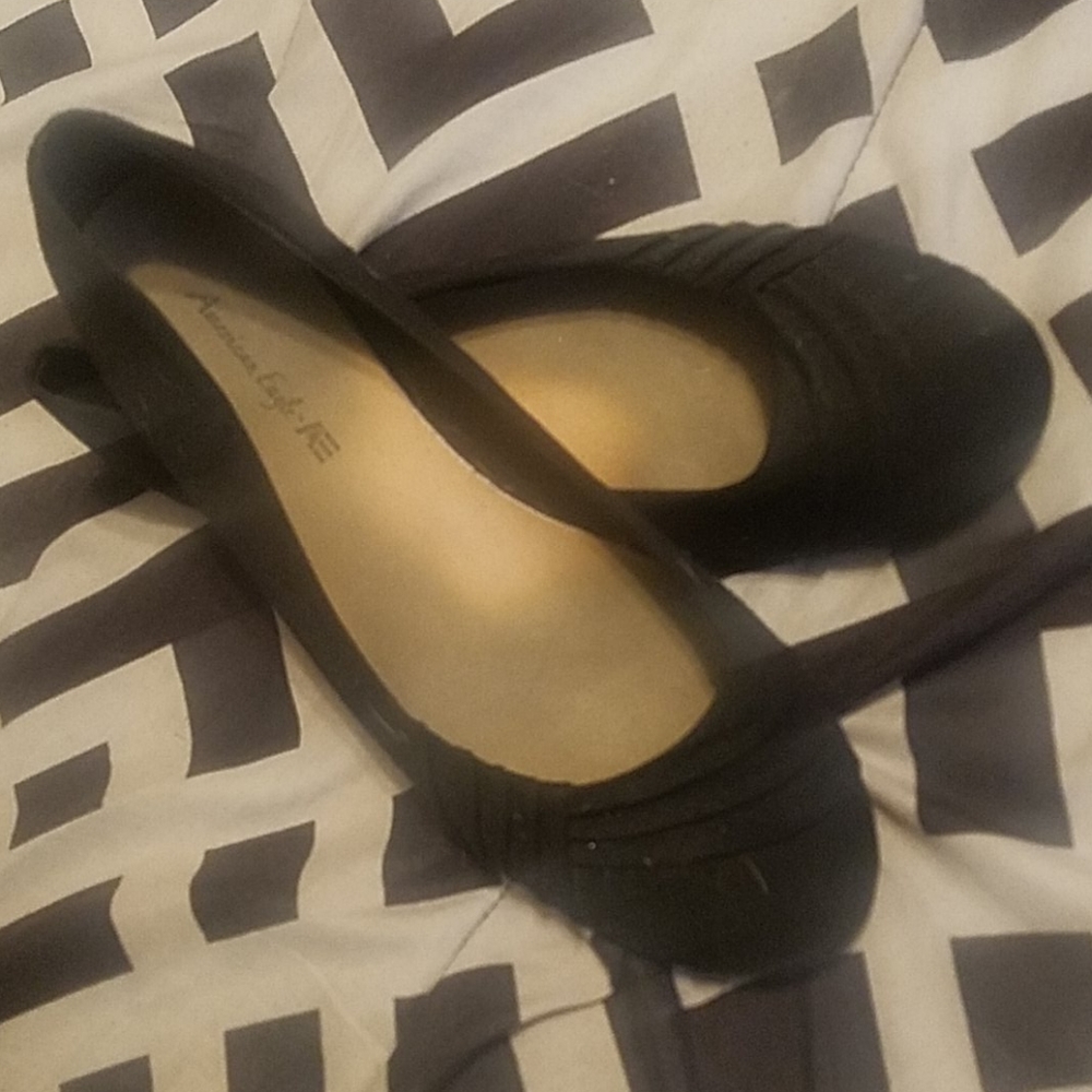American Eagle by Payless Black Flats